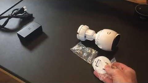 Ubiquiti UniFi G3 Video Camera Unboxing