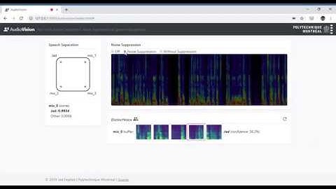 AudioVision: Real-time Speech Separation, Noise Suppression & Speaker Recognition