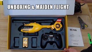 EUROCOPTER EC-135 | Unboxing and Maiden Flight
