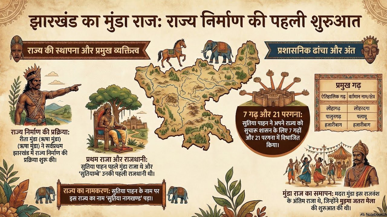 झारखण्ड के क्षेत्रीय राजवंश।।Regional dynasties of Jharkhand