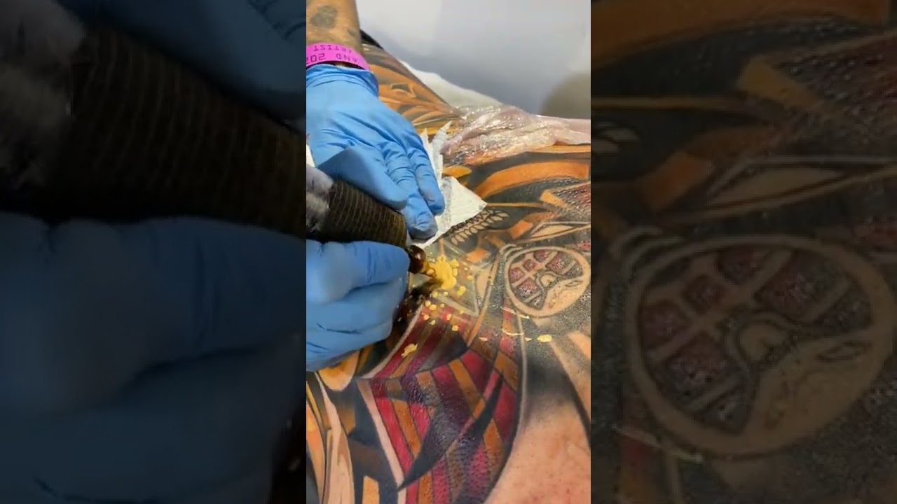 Exodia from Yugioh - tattoo by dave.vero.ink