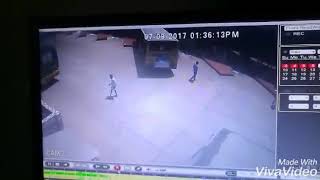 Somanur Bus Stand Collapse Cctv Video Footage 07 Sept 2017