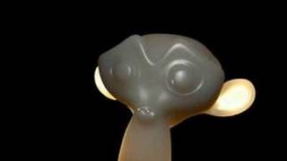 Blender 3d subsurface scattering Monkey