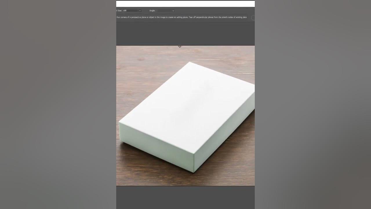 Box Mockup Using Vanishing Points in Photoshop | Photoshop Shorts Tutorial