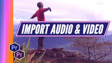 Import Video and Audio | Adobe Premiere Pro Tutorial | Edit With Andy