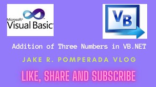 Addition of Three Numbers in VB NET