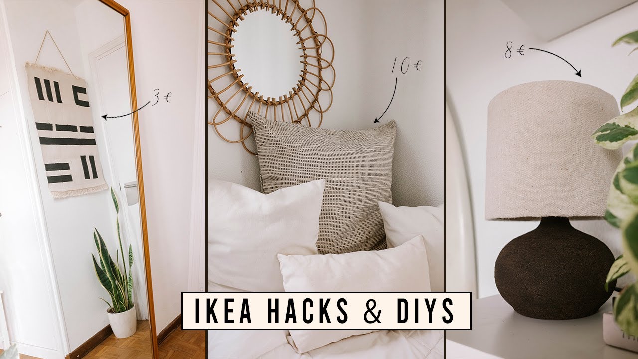 IKEA HACKS · DIYs fáciles & baratos para TRANSFORMAR tu casa!