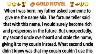 When I was born, my father asked someone to give me the name Mia. The fortune teller said that with