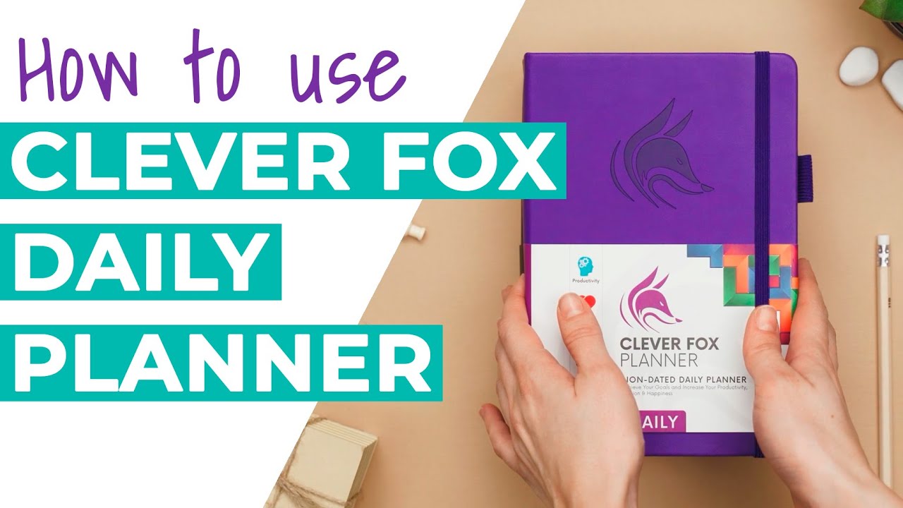 Smart Planner: Clever Fox Planner Review - Smart Mom Smart Ideas