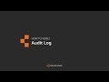 Hanwha Vision – BLAZE – Audit aktivity používateľov pomocou logu