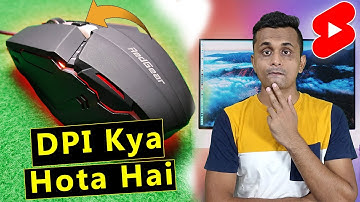 What is DPI in Mouse | Gaming Mouse Me DPI Kya Hota Hai | Benefits of DPI | #shorts