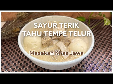 Resep Masak Telur Tahu Tempe