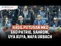Sidang Putusan MKD DPR RI terhadap Anggota DPR Nonaktif Eko Patrio, Uya Kuya, dan Sahroni