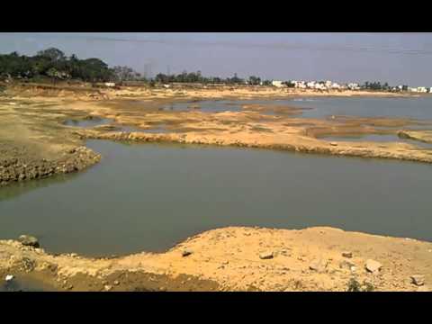TV Station lake at Davangere drying up. - YouTube
