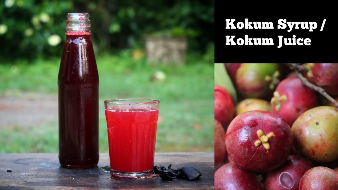 Kokum Syrup/ kokum Squash / Healthy Kokum Juice Recipe YouTube
