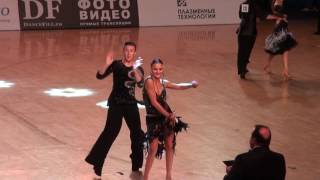 Авраменко Илья - Журава Дарина Чемпионат РТС Молодежь-2 Латина 1/4 Самба