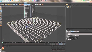 Cinema 4D | How to Make a Floor of Cubes (or any other object)