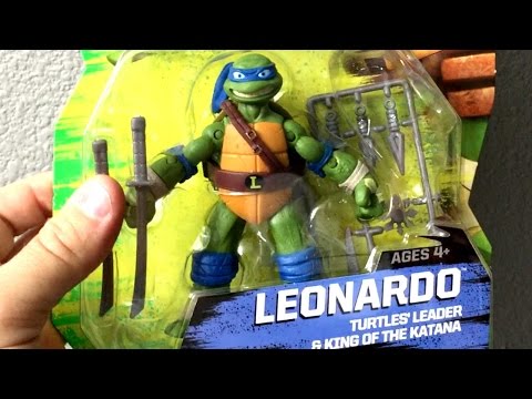 TEENAGE-MUTANT-NINJA-TURTLES-Leonardo-Action-Figures-with-Katana-