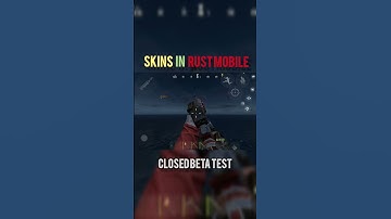 Skins in Rust Mobile Beta! #rust #rustgame #rustmobile #rustclips #rustskins