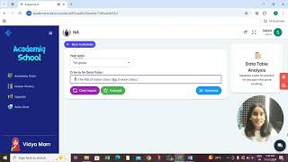 Enhance Your Data Analysis Skills with AI! | Data Table Analysis Tool | Academiq.io