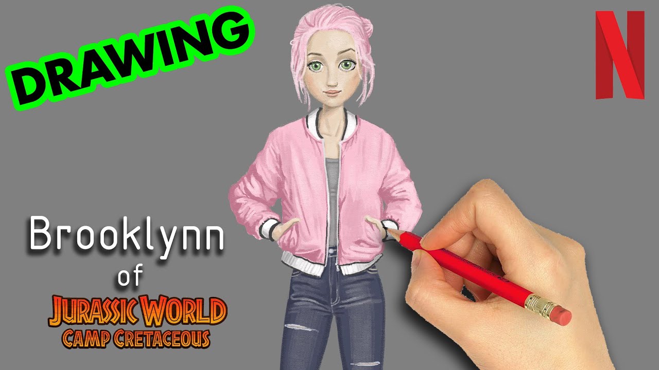 pic Jurassic World Camp Cretaceous Brooklyn how to draw brooklynn of jurassic world