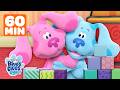 Magenta & Blue's BEST Moments with Josh! 💗 60 Minutes | Blue's Clues & You!