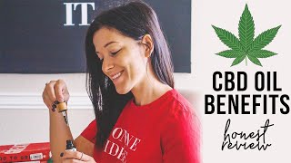 CBD OIL BENEFITS + what it did to my skin!