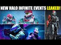 Upcoming Halo Infinite events LEAKED & HUGE EXP changes!