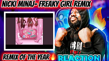 Super Freaky Girl (Queen Mix) JT · BIA · Katie Got Bandz · Akbar V · Maliibu Miitch | Reaction