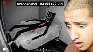 Speakerman Can't Stop Growing at Night... (Scary)