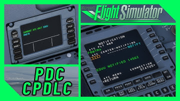 A32NX PDC/CPDLC | Microsoft Flight Simulator | A32NX | FlyByWire Simulations