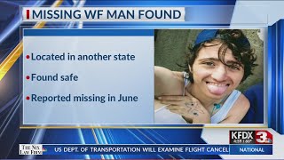 Wichita Falls man missing since June has been found