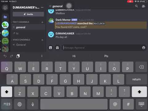 How to get fast money on discord (dank memer)