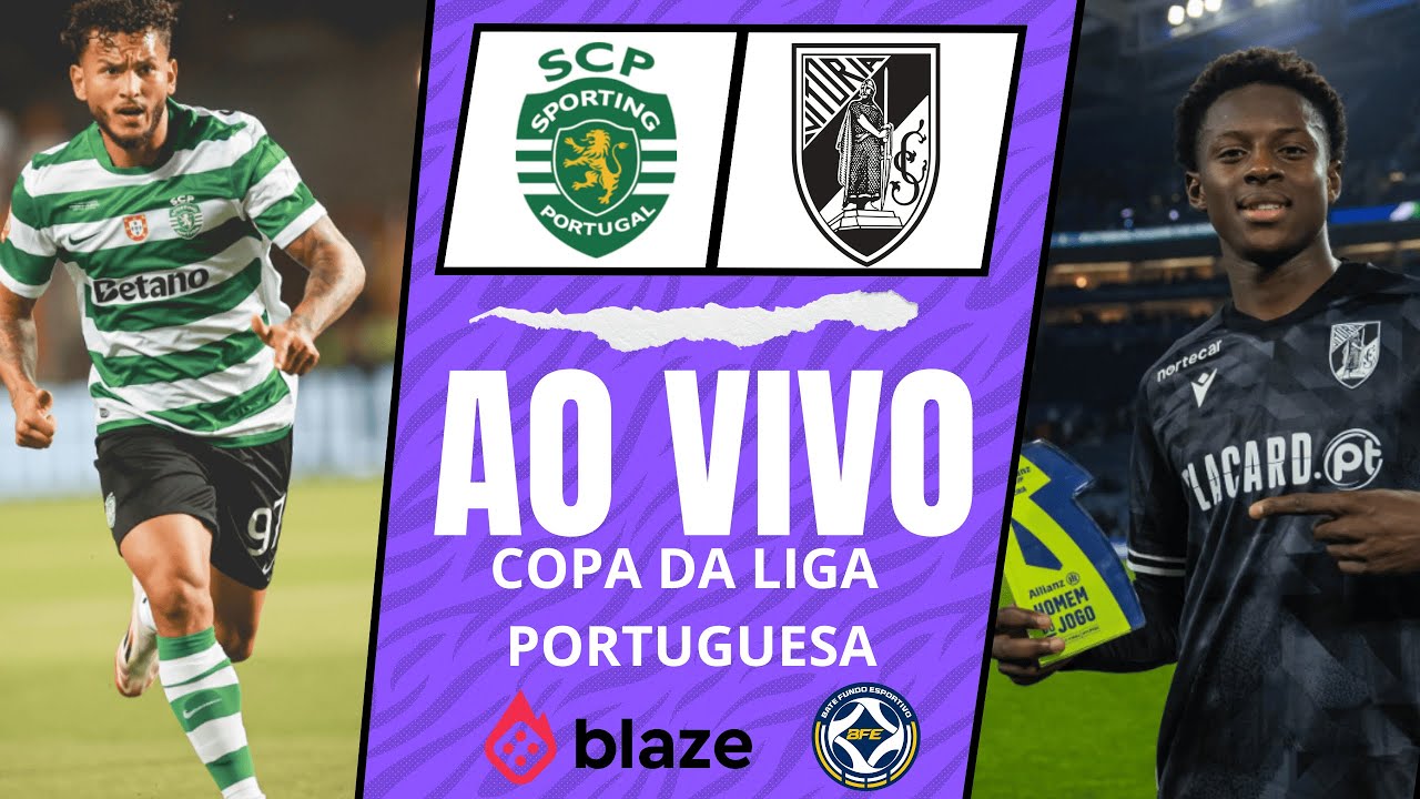 SPORTING X VITÓRIA DE GUIMARÃES AO VIVO | TAÇA DA LIGA | DIRETO DO ...