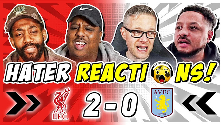 LIVERPOOL RIVALS & HATERS RAGING 😡 REACTION TO LIVERPOOL 2-0 ASTON VILLA | PREMIER LEAGUE