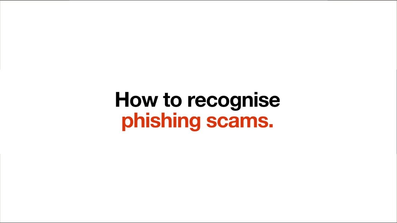 Phishing scams | How to recognise them | Support on Three - YouTube
