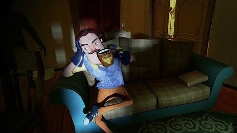 Hello Neighbor prototype intro IRL