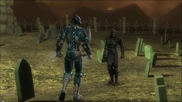 Mortal Kombat Cyber Sub-Zero vs Noob