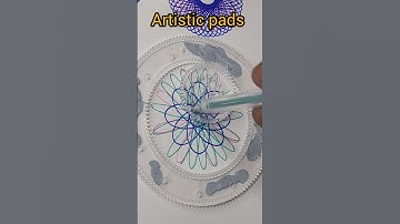 #short #satisfying #spirograph #spiroart #art #oddlysatisfying #spirography #relaxing #arttherapy