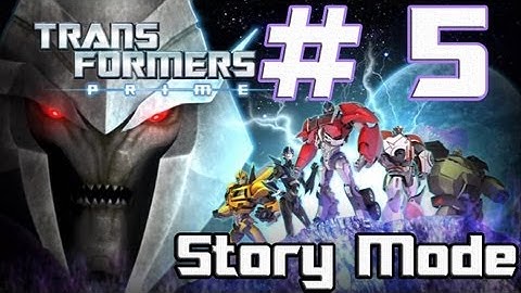 Transformers: Prime -- The Game - Part 5 - Showdown with Soundwave (Wii U)