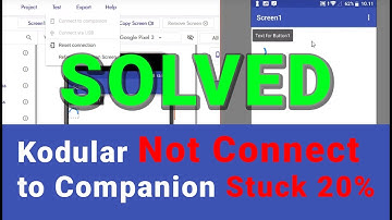 [SOLVED] Kodular Tidak Terhubung ke Companion Stuck 20%