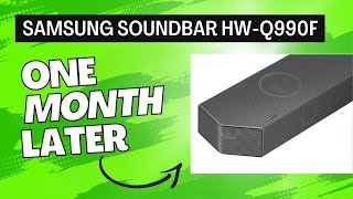Samsung Soundbar HW-Q990F: One Month Later TV Review
Samsung Soundbar HW-Q990F: One Month Later TV Review Samsung Soundbar HW-Q990F: One Month Later TV Review