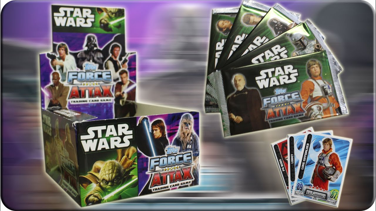 STAR CARD AUSSUCHEN Star Wars FORCE ATTAX Movie Card 