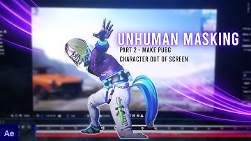 Pubg God-Level Masking Part 2 || After effects Rotobrush Tutorial in Hindi