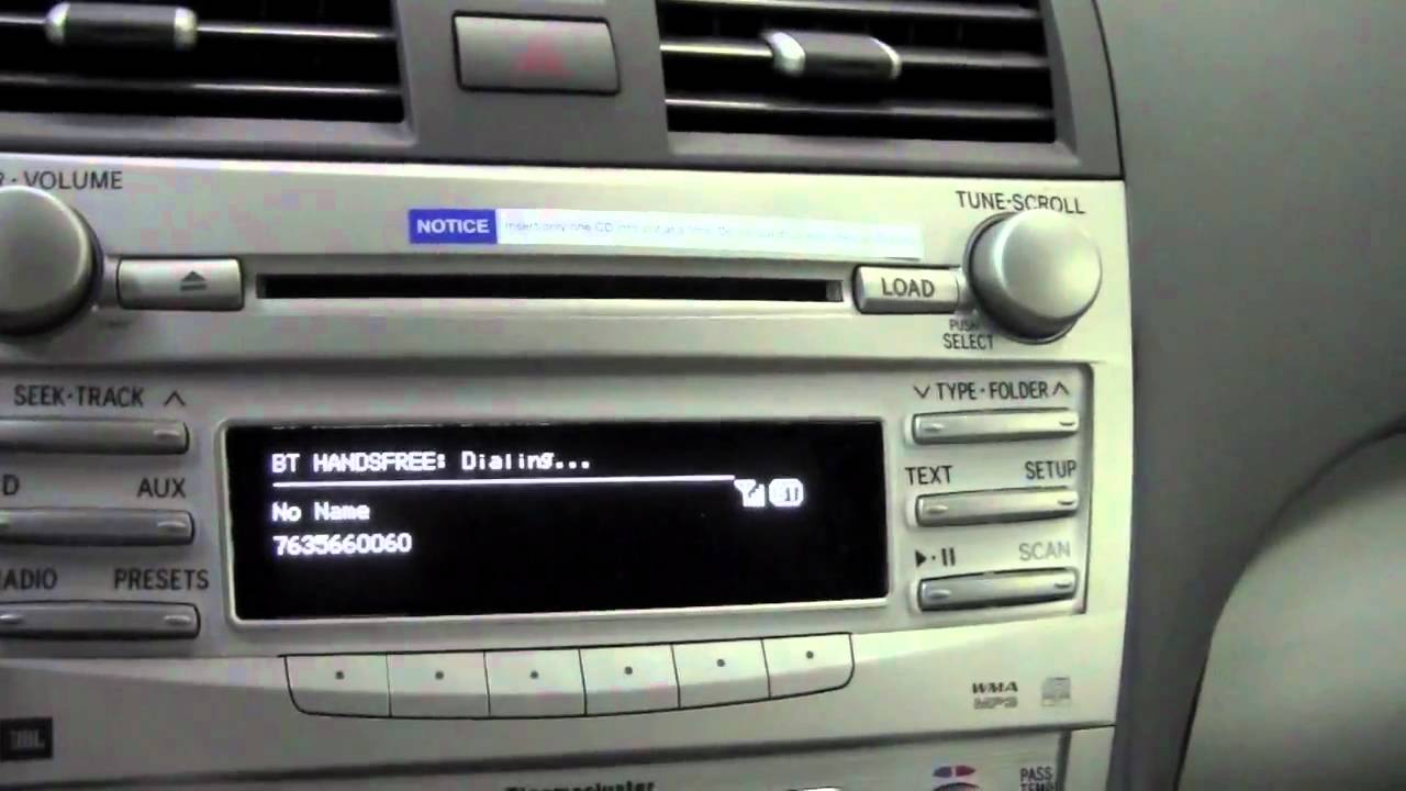 2011 | Toyota | Camry | Bluetooth Dialing | How To by Toyota City