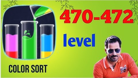 Color sort level 470/472