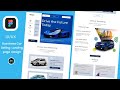 Business Car Selling Landing page Design in figma|Modern UIUX Design from Scratch to advance#uiux