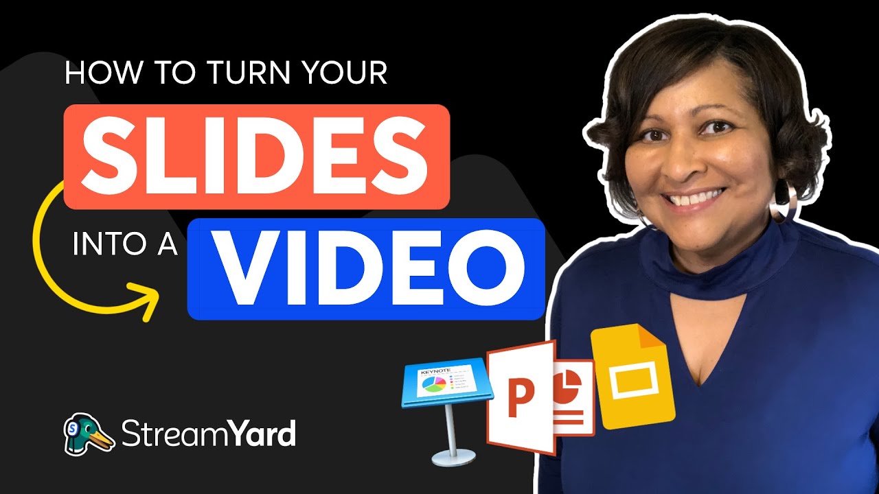 How To Turn Your Slideshow Into A Video YouTube How To Turn Your Slideshow Into A Video YouTube