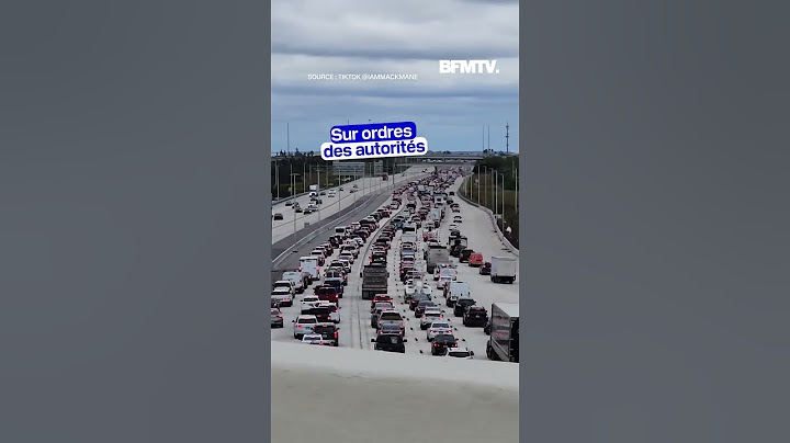 Ouragan Milton: les images des évacuations et des embouteillages monstres en Floride