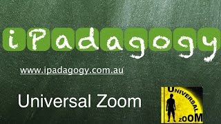 iPadagogy - App Review - Universal Zoom Video Tutorial